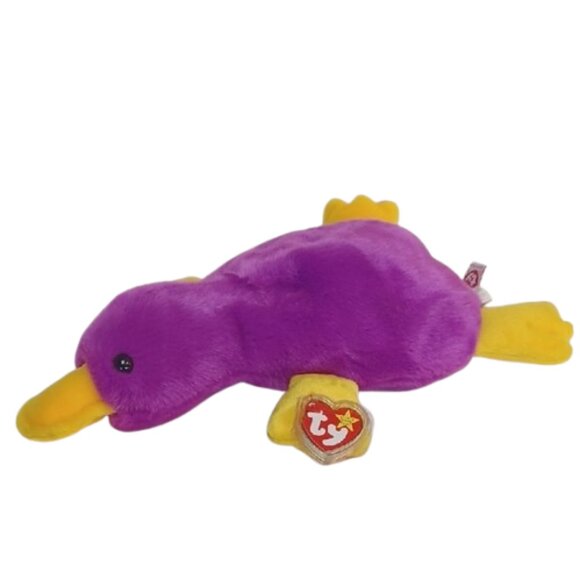 Ty Beanie Buddy 1998 "Patti" The Platypus NEW with Tag - Picture 1 of 12
